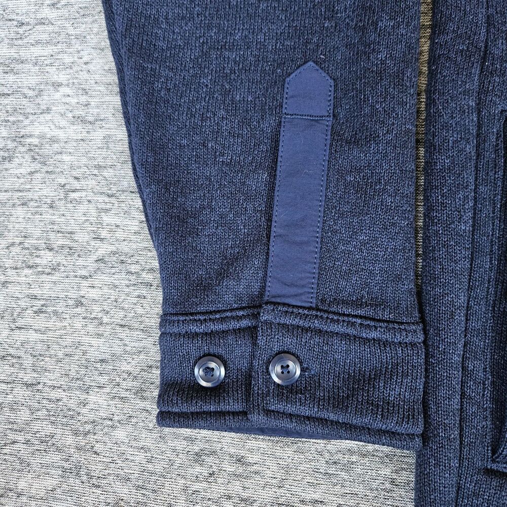 Patagonia Men's Navy Blue Wool-Blend Button Jacket - Picture 6 of 13